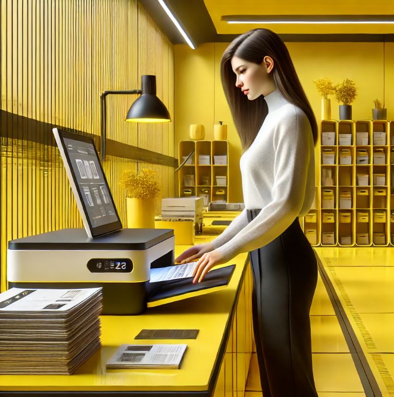 Gescannte Geschäftspost als digitale Dokumente